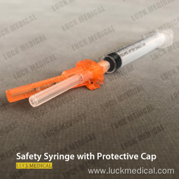 Disposable Safety Feature Syringe